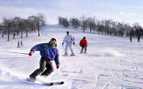 香炉山--滑雪场